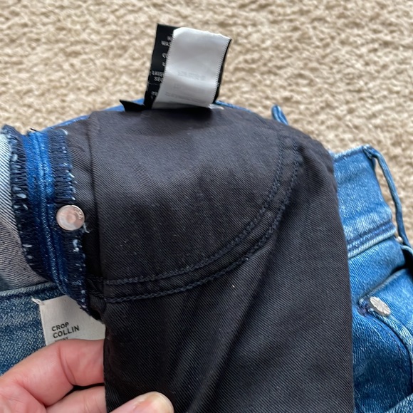 HUDSON COLLIN FLAP SKINNY CROP MED WASH BLUE SIZE 26 NWT - Picture 14 of 14